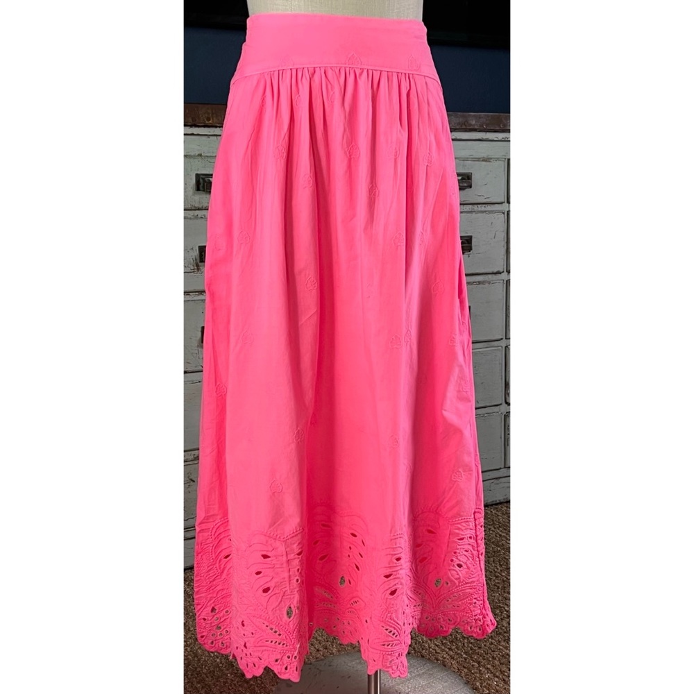 Farm Rio Eyelet Maxi Skirt XS